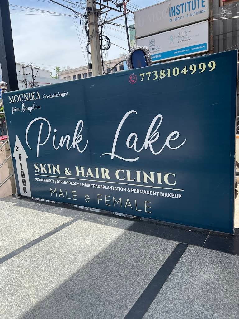 Pink Lake Banner
